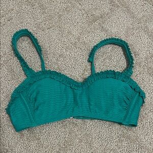 Stoney Clover x Target Teal Ruffled Swim Top